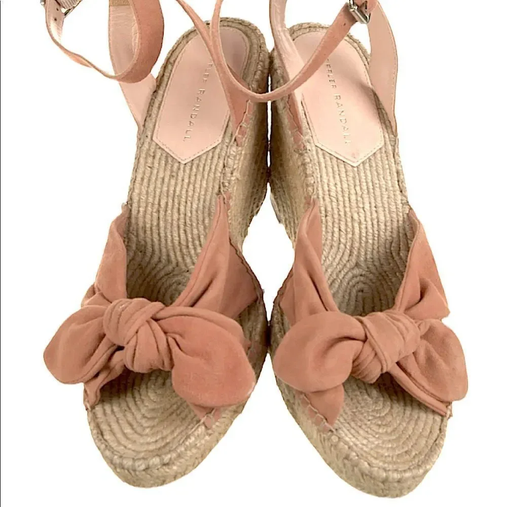 Lorffler Randal Tessa Bow Platform Wedge Esapadrille